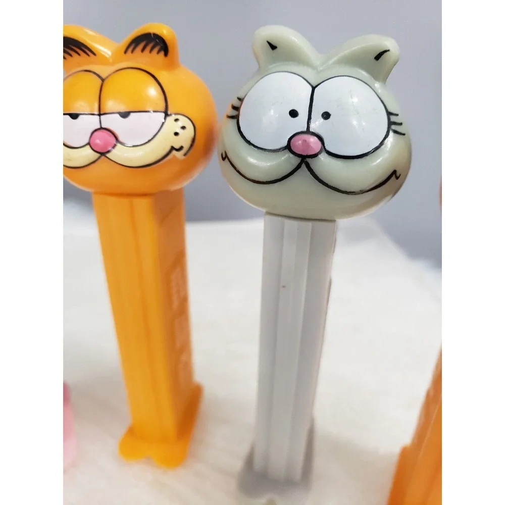 Lot 4 PEZ‎ Variety Garfield The Cat Dispenser